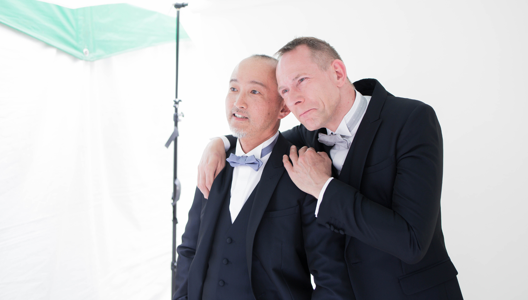 Rainbow Pride Wedding Photo