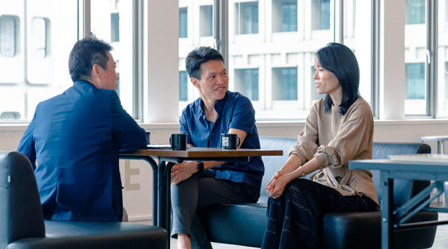 Yuji Ueda and Maki Yamane