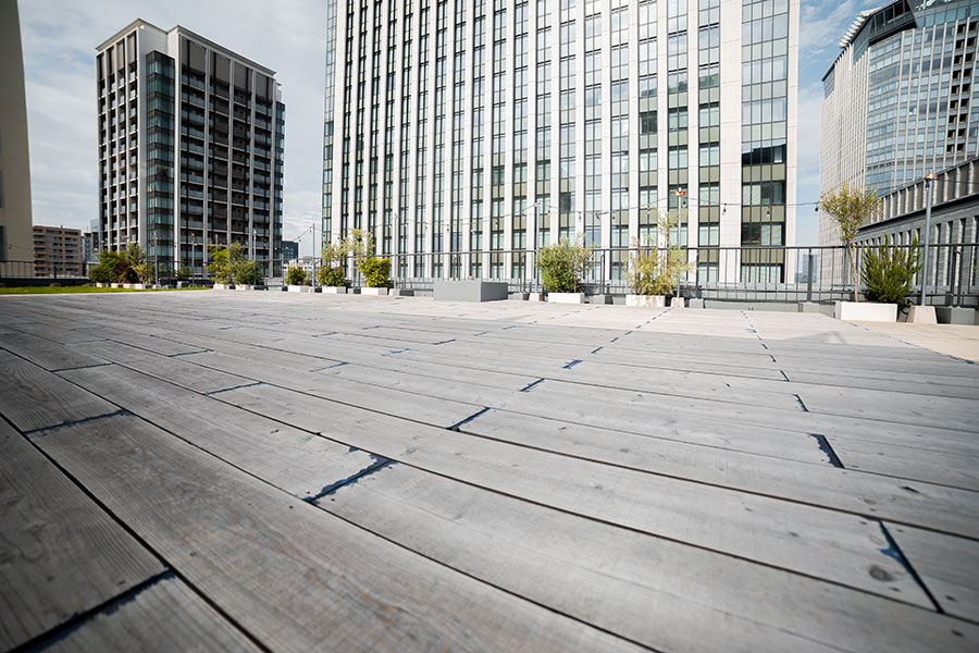 wood_rooftop 足場板