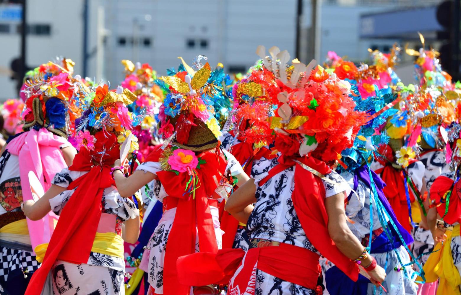 青森ねぶた祭り　踊り手