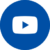 Blue circular YouTube logo with a white play button in the center
